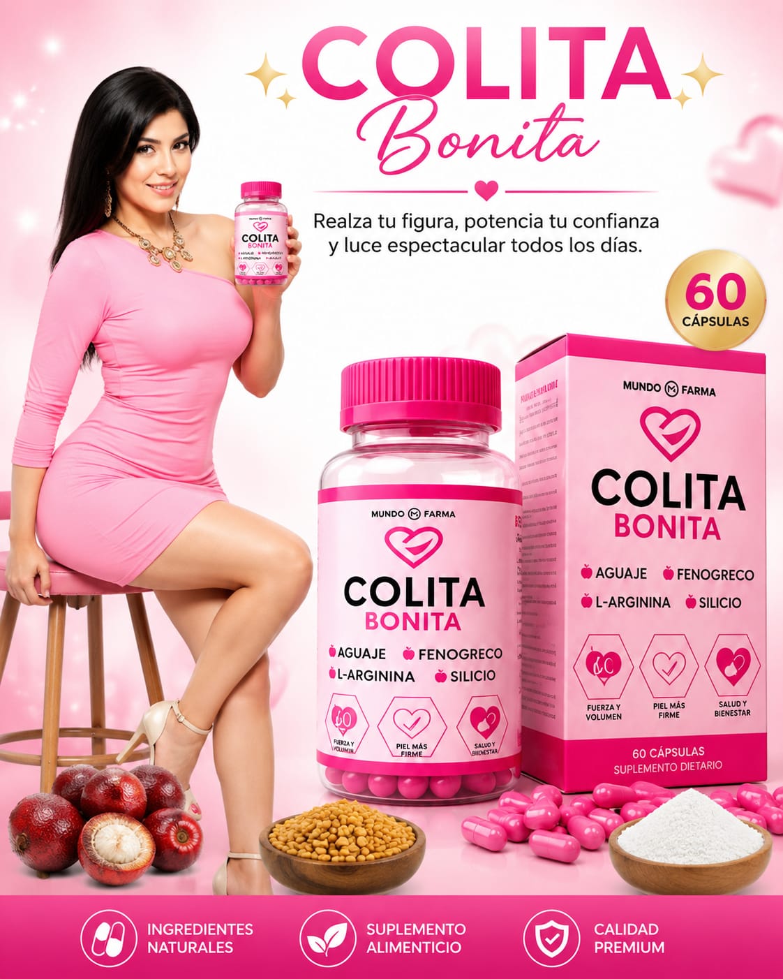 Capsulas Colita Bonita