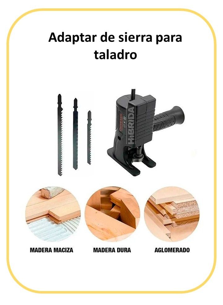 Combo Herramienta Eléctrica: 3 Productos (Taladro/Amolador/Sierra)