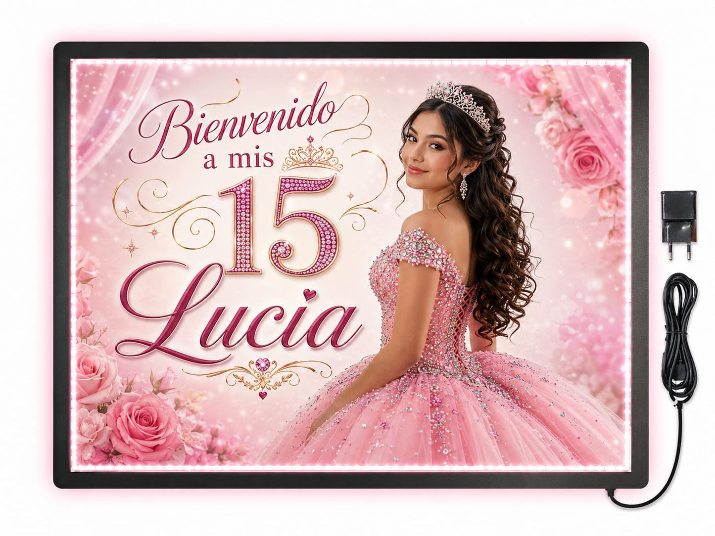 Panel Led Publicitario de 90 cm x60 cm