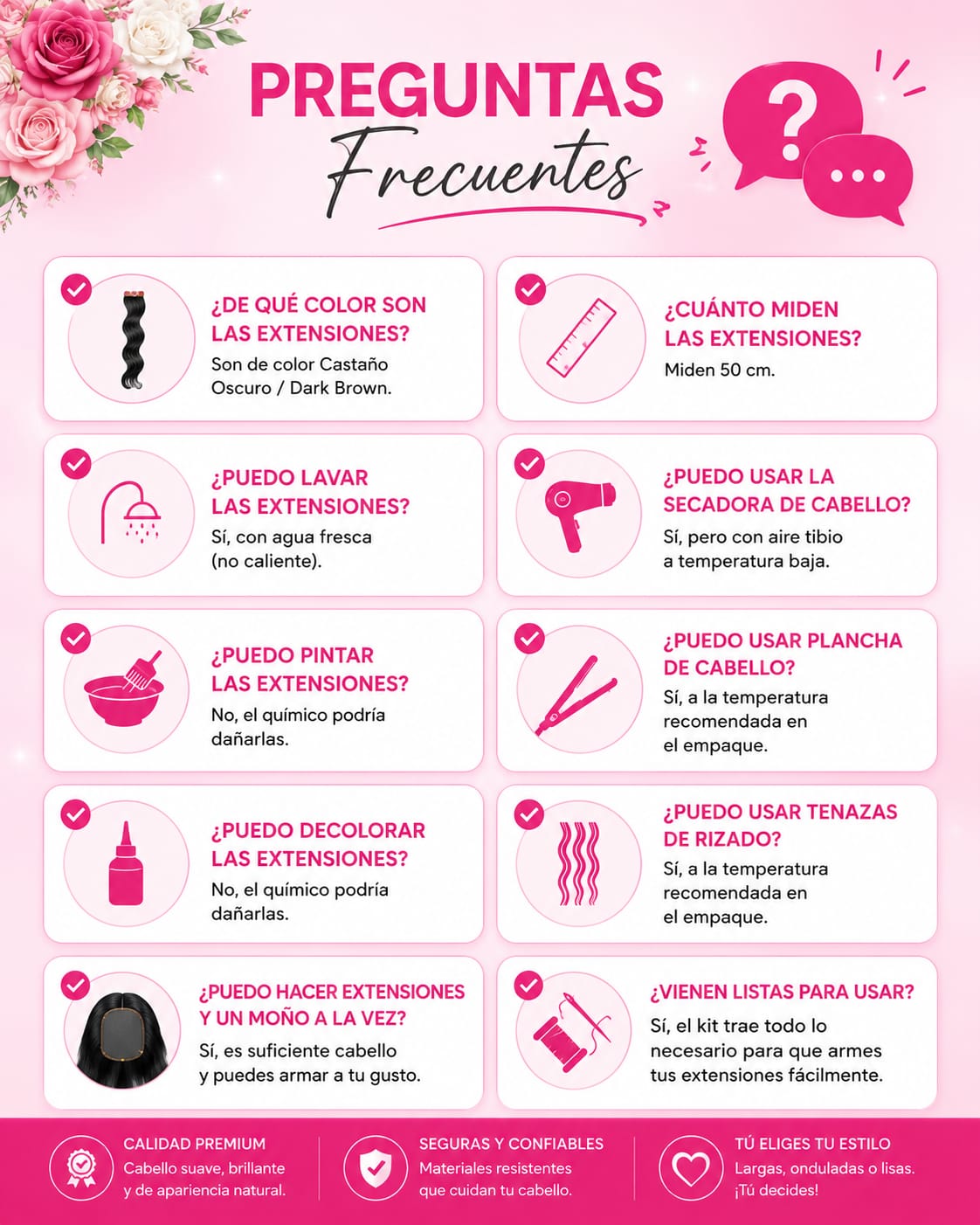 Extensiones de Cabello