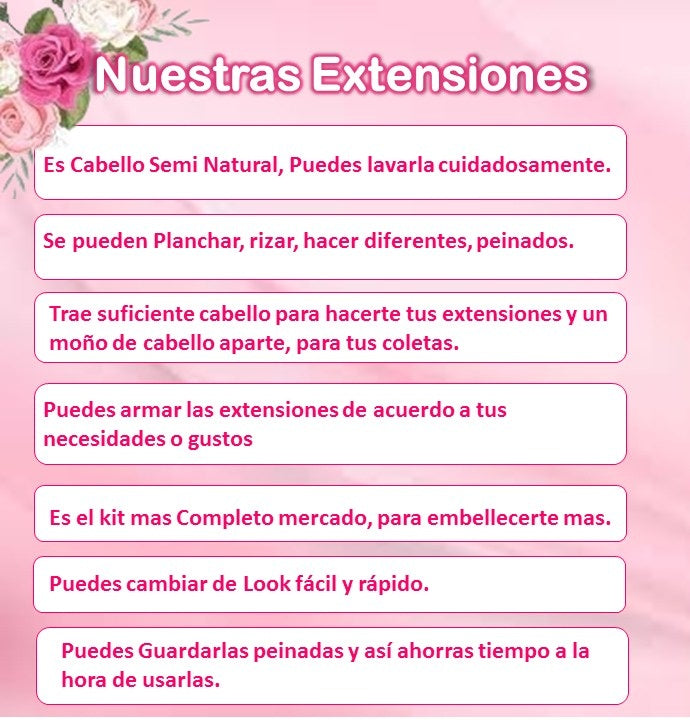 Extensiones de Cabello