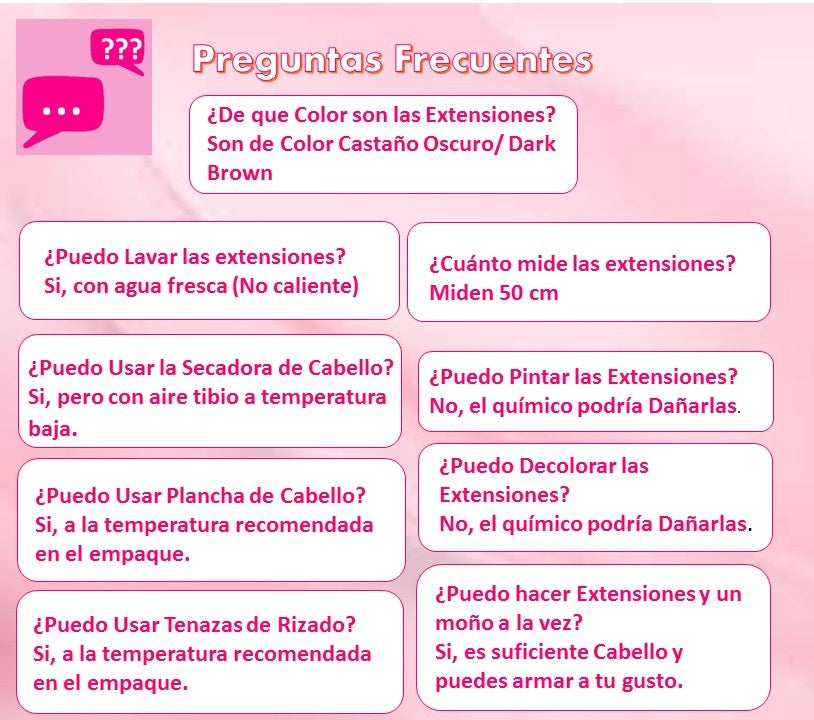 Extensiones de Cabello
