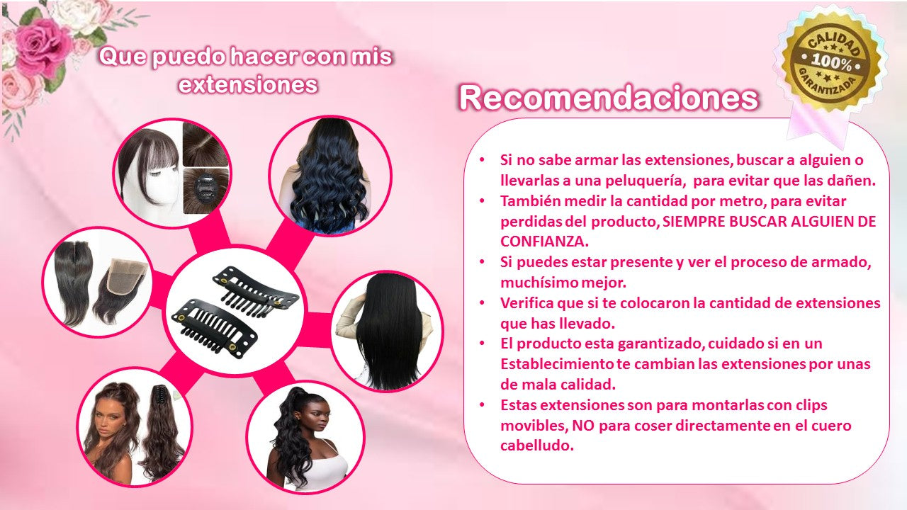 Extensiones de Cabello