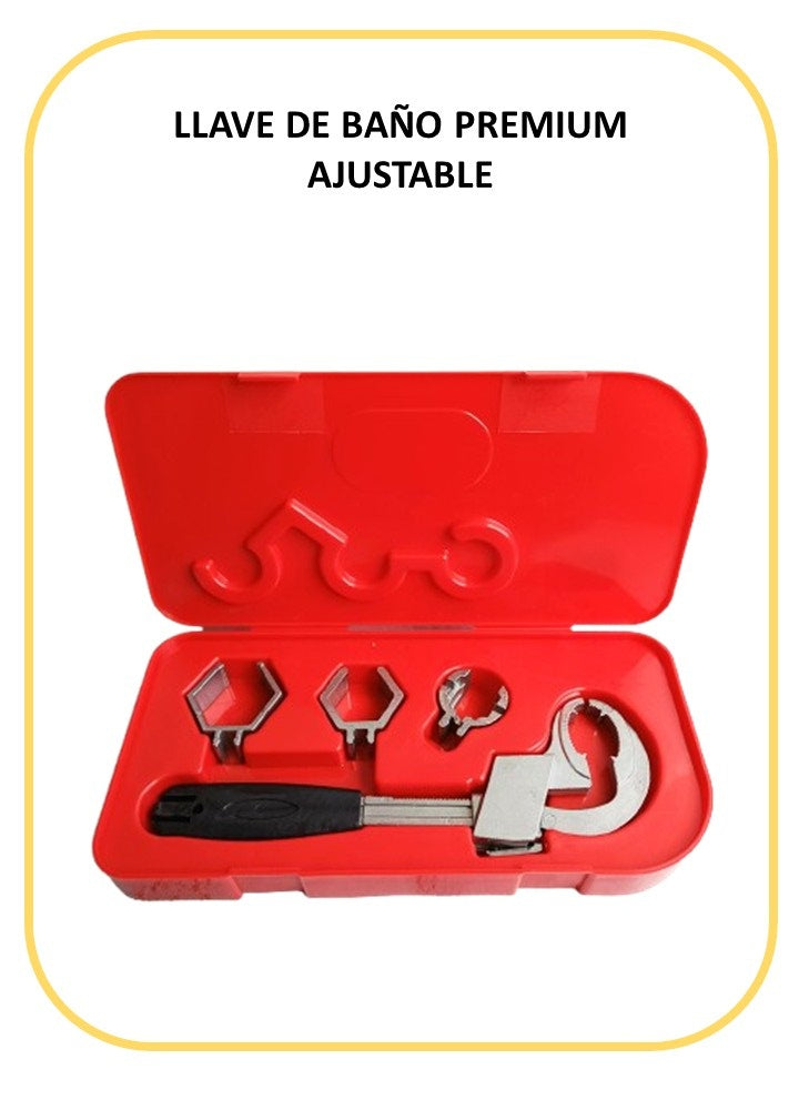 LLAVE DE BAÑO PREMIUM AJUSTABLE